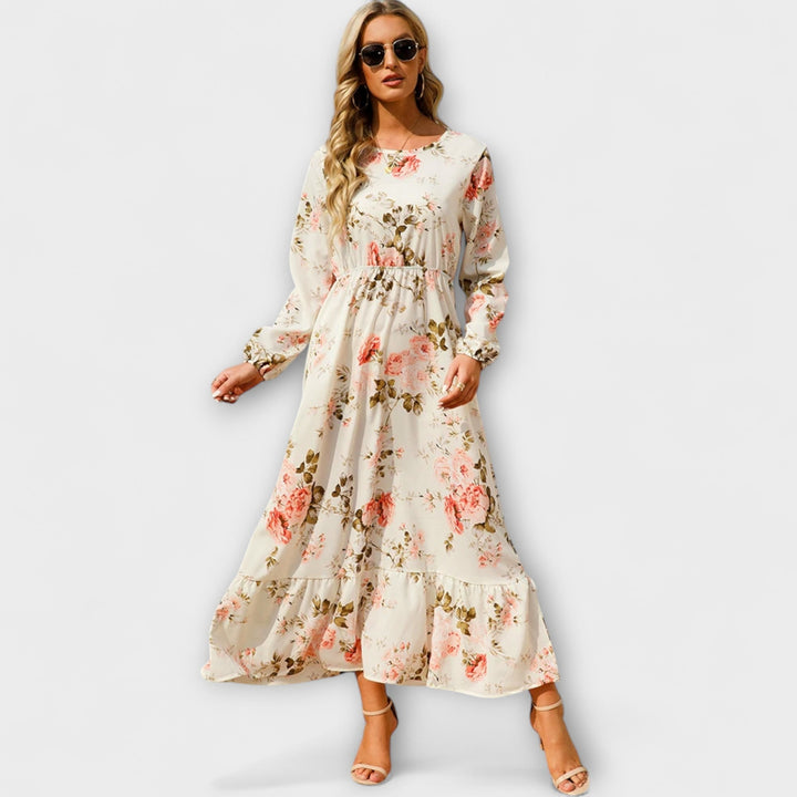 ELINA | ELEGANT BOHO MAXI DRESS