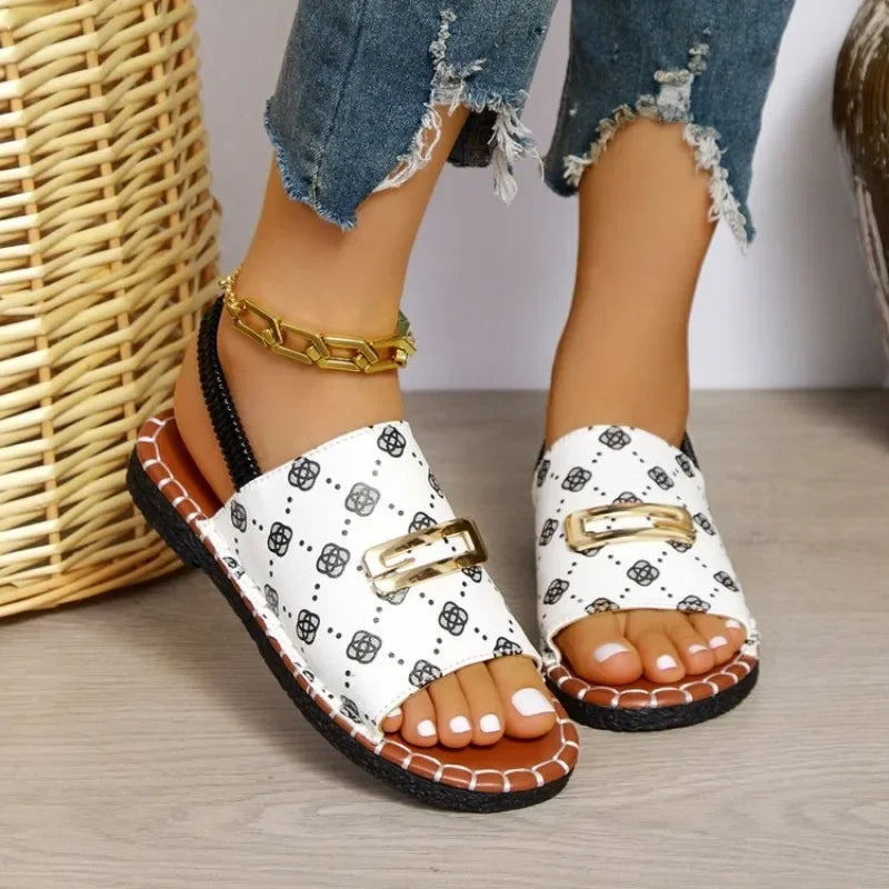 VIVIANA | COZY COMFORT ORTHOPEDIC WEDGE HEEL SANDALS