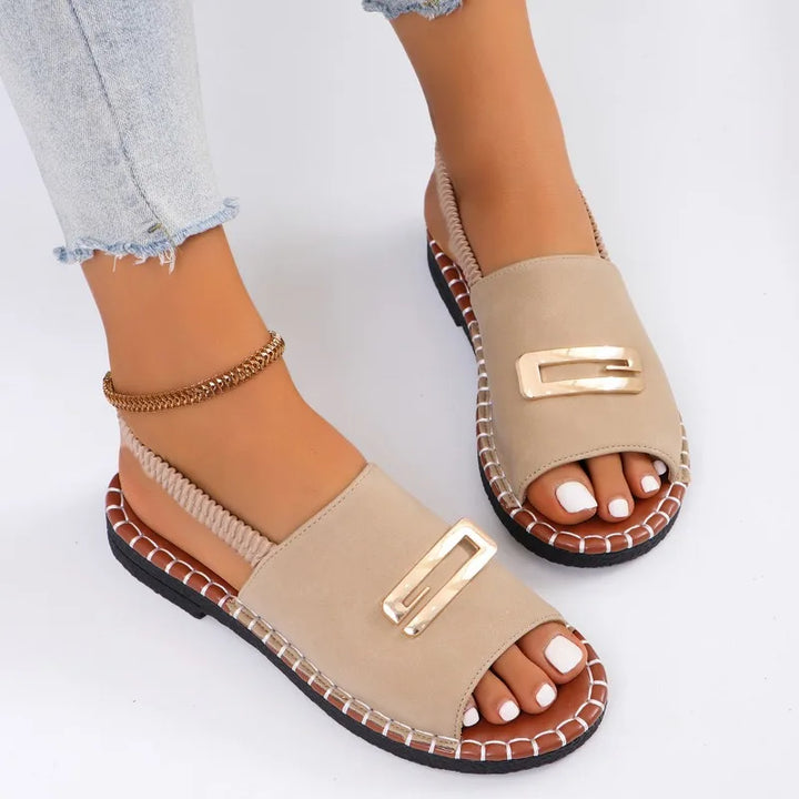 VIVIANA | COZY COMFORT ORTHOPEDIC WEDGE HEEL SANDALS