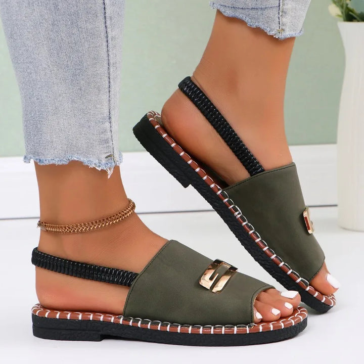 VIVIANA | COZY COMFORT ORTHOPEDIC WEDGE HEEL SANDALS