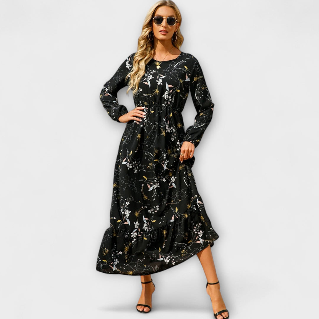 ELINA | ELEGANT BOHO MAXI DRESS