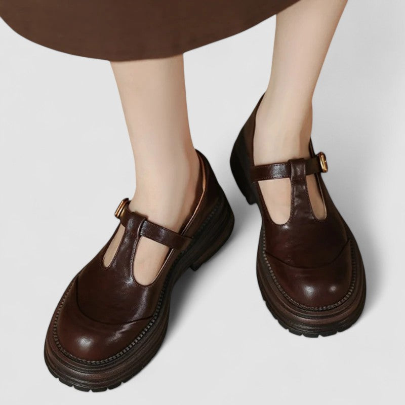 LUNA | ELEGANT ORTHOPEDIC T-BAR MARY JANE SHOES