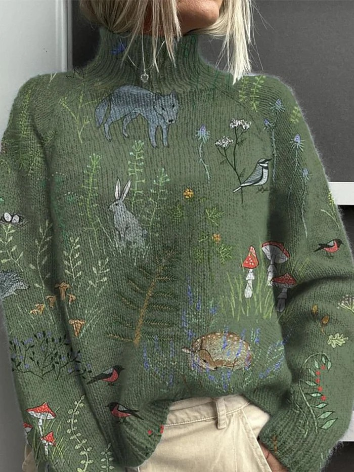 CAROLINE | ELEGANT TURTLENECK SWEATER