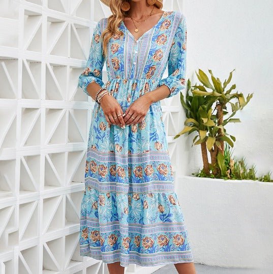 LOIS | RELAXED SEASIDE BOHO DRESS