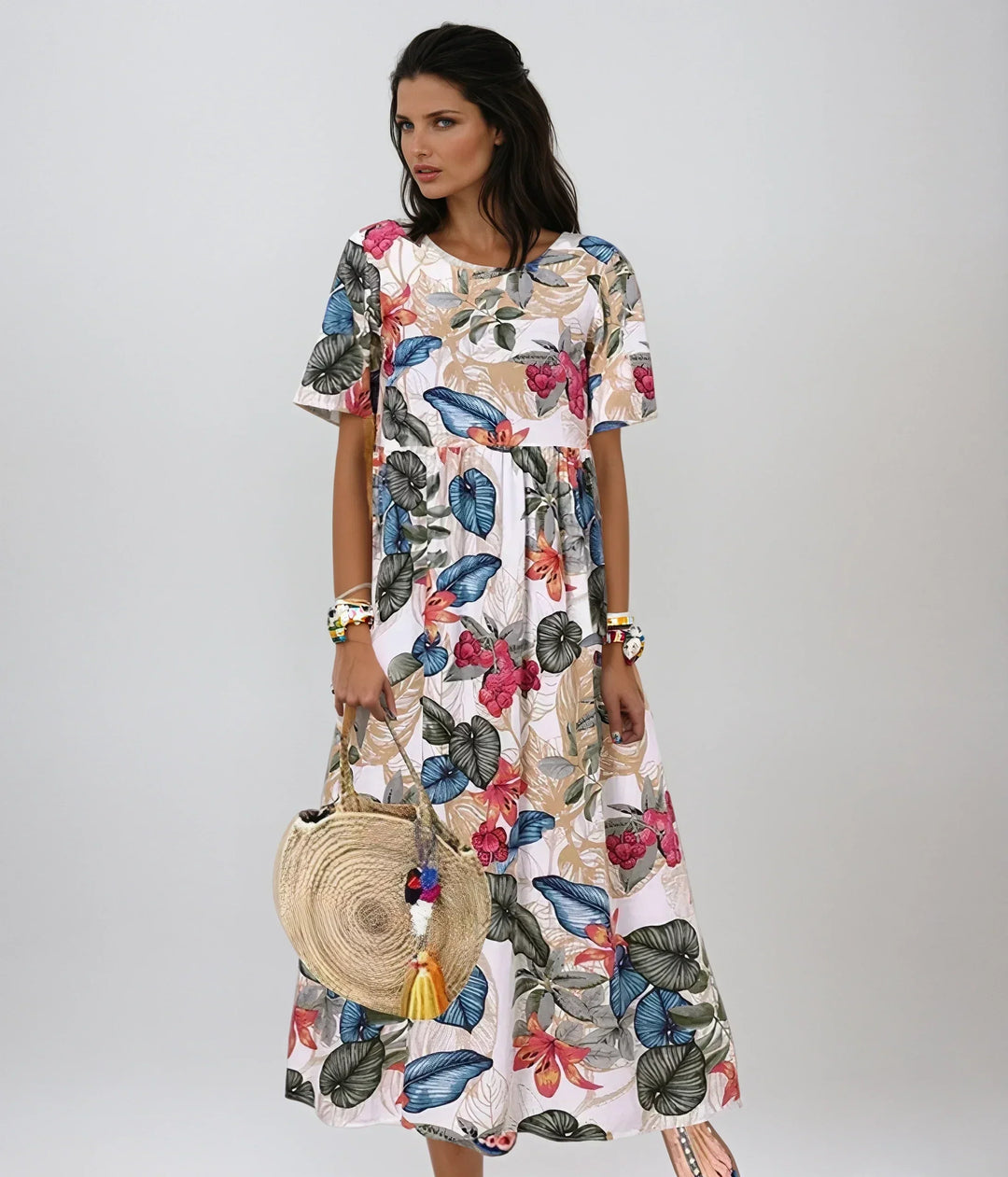 HEATHER | ELEGANT SUMMER BLOOM DRESS