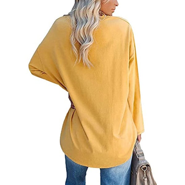 ERIN | COZY RELAXED LONG SLEEVE TOP WITH TUMMY COVERAGE