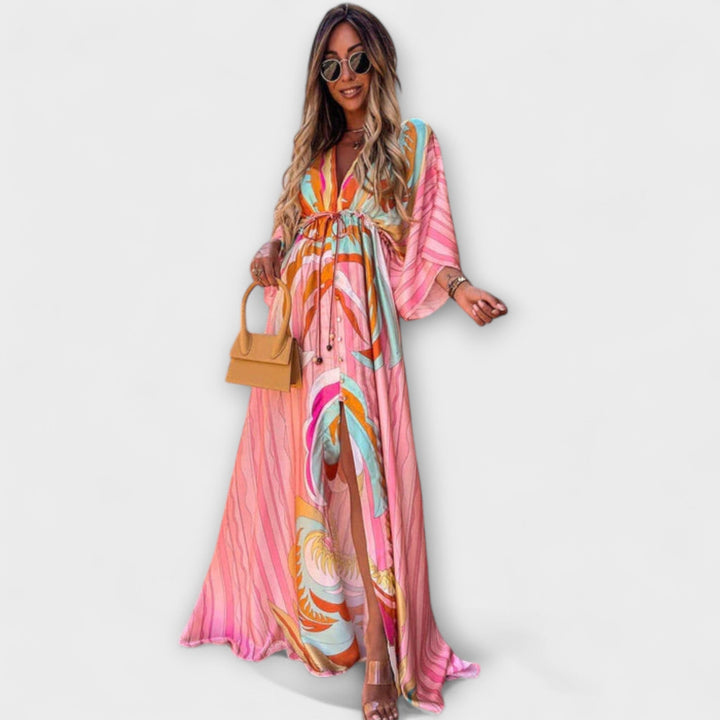 KIMBERLY | RELAXED COLORFUL DRESS