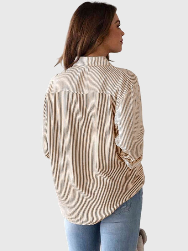 ARIANA | COLLARED NECK SHIRT