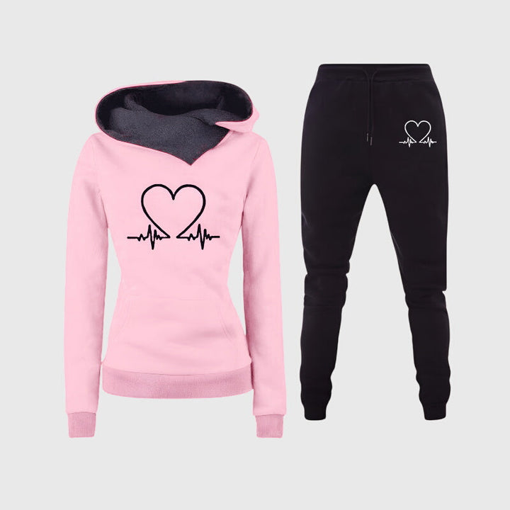 HEARTBEAT | CHIC COMFY TRACKSUIT SET
