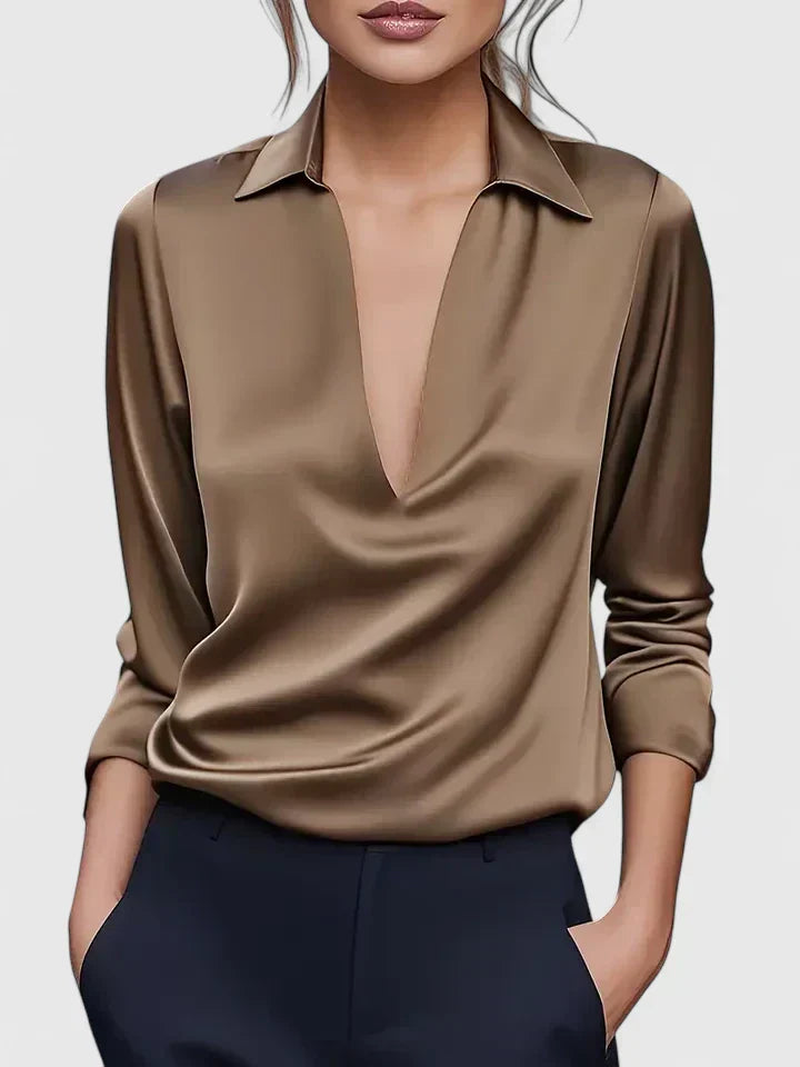 CALVINA | SOPHISTICATED BLOUSE
