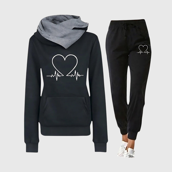 HEARTBEAT | CHIC COMFY TRACKSUIT SET