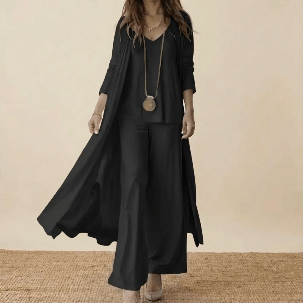 BARBARA | ELEGANT THREE-PIECE COORD SET