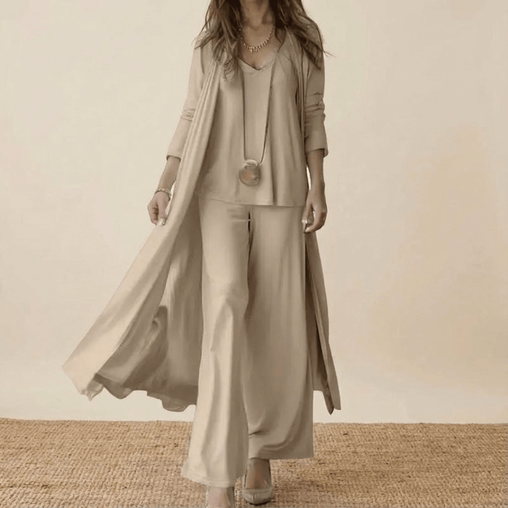 BARBARA | ELEGANT THREE-PIECE COORD SET