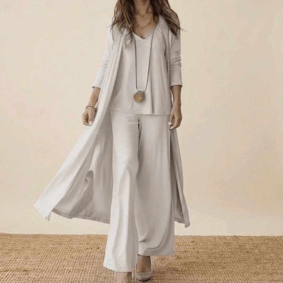 BARBARA | ELEGANT THREE-PIECE COORD SET