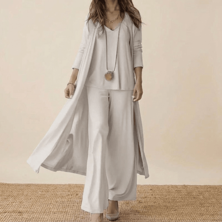 BARBARA | ELEGANT THREE-PIECE COORD SET