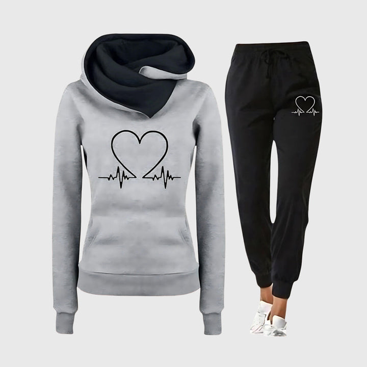 HEARTBEAT | CHIC COMFY TRACKSUIT SET