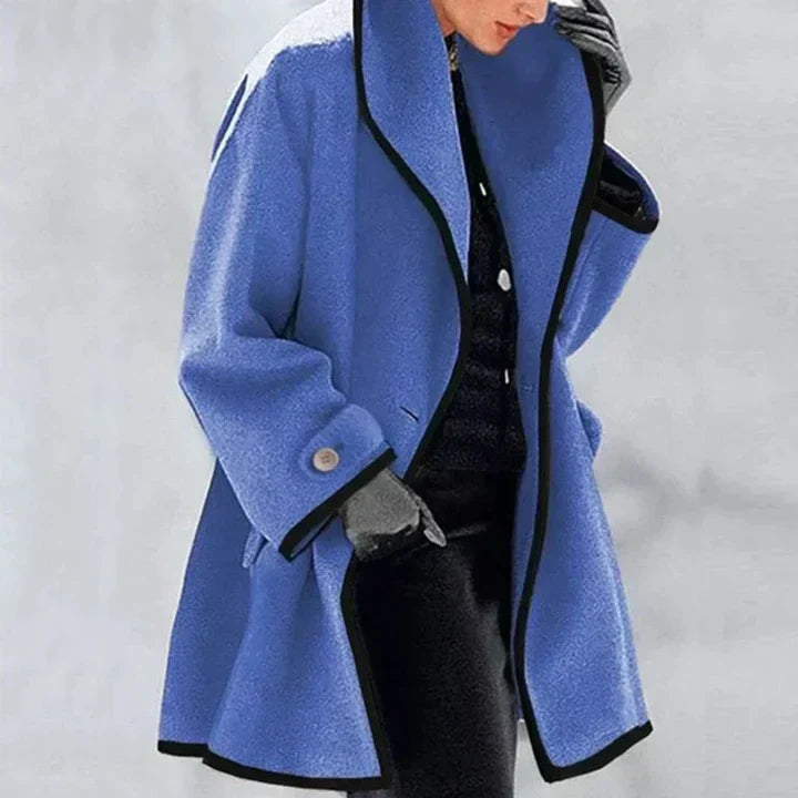 VANESSA | ELEGANT DOUBLE-BREASTED WOOL COAT