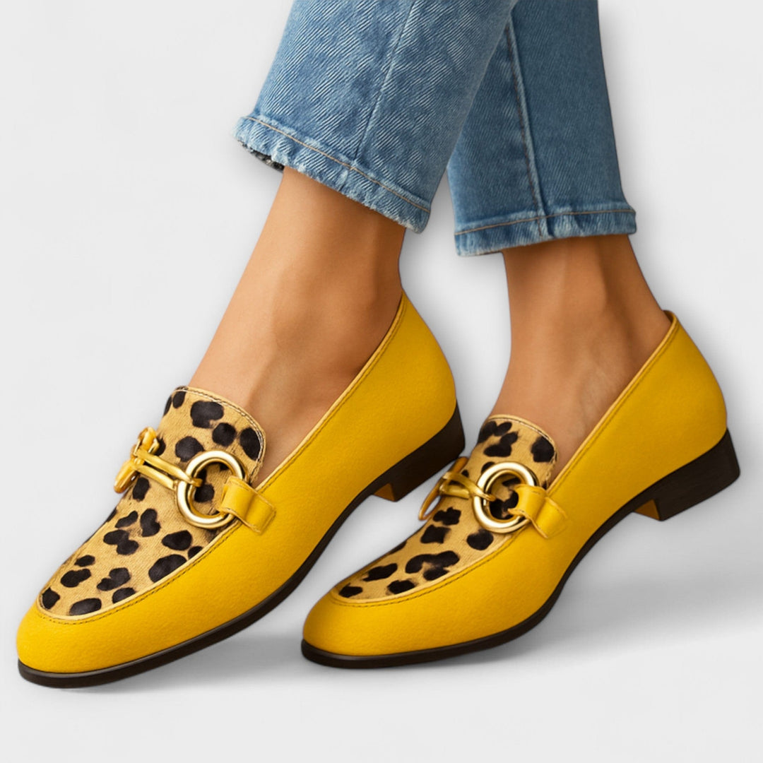 TARA | RELAXED ANIMAL PRINT SLIPPERS