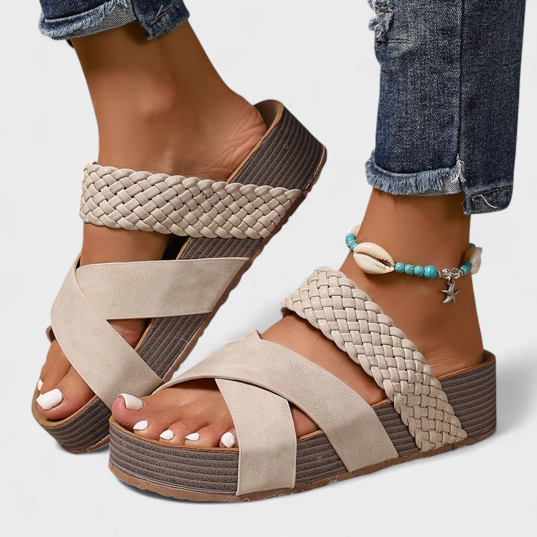 ZENY | COZY LEATHER ORTHOPEDIC SANDALS