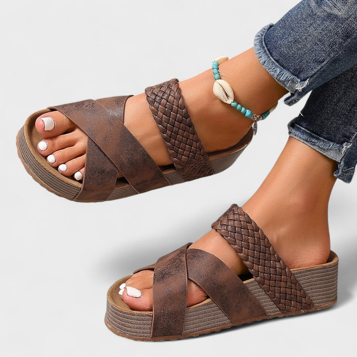 ZENY | COZY LEATHER ORTHOPEDIC SANDALS