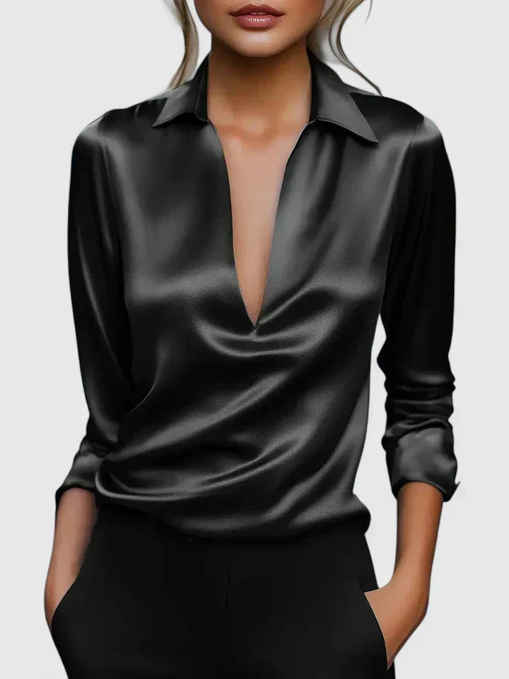 CALVINA | SOPHISTICATED BLOUSE