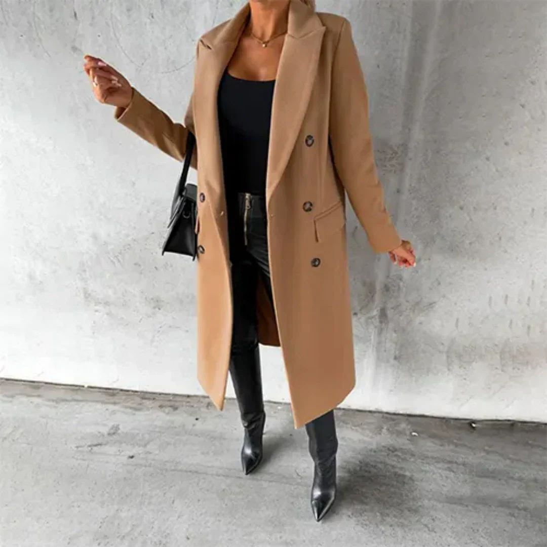 BARBARA | CLASSIC LONG WINTER TRENCH COAT