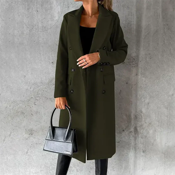 BARBARA | CLASSIC LONG WINTER TRENCH COAT