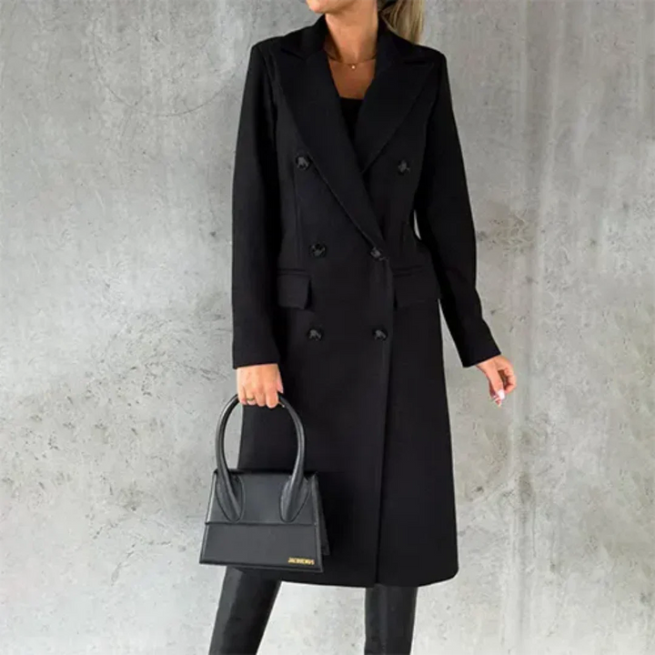 BARBARA | CLASSIC LONG WINTER TRENCH COAT
