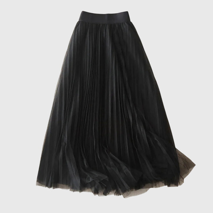 SOPHIA | CHIC TULLE MIDI SKIRT