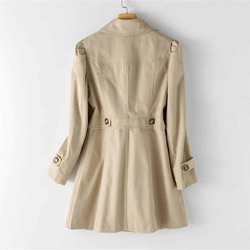 STEPHANIE | CLASSIC LONG WOMEN’S WINTER TRENCH COAT