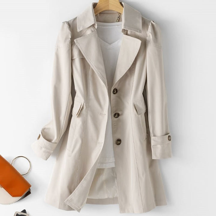STEPHANIE | CLASSIC LONG WOMEN’S WINTER TRENCH COAT