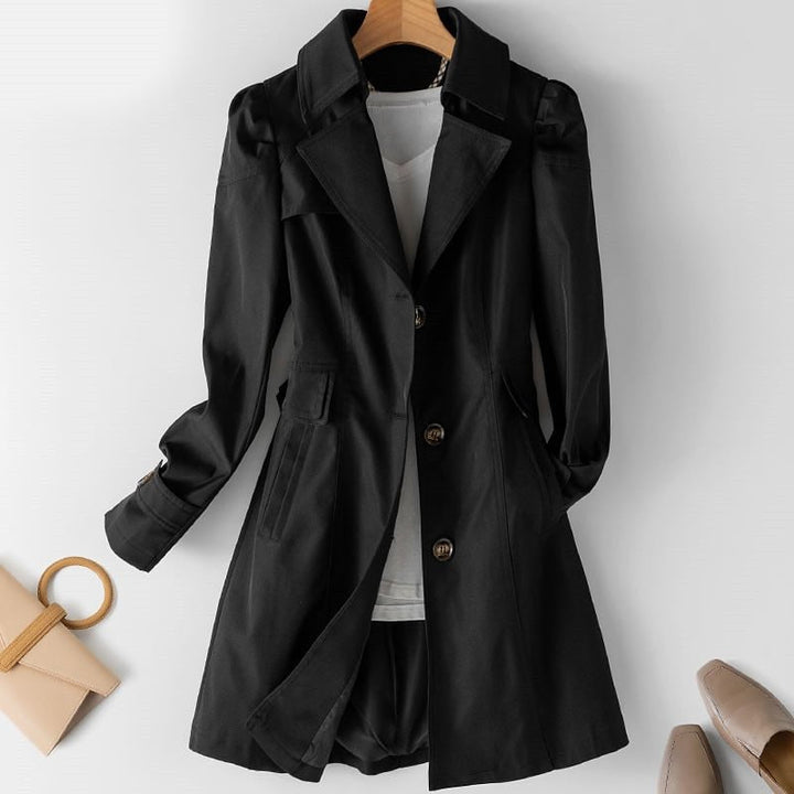 STEPHANIE | CLASSIC LONG WOMEN’S WINTER TRENCH COAT