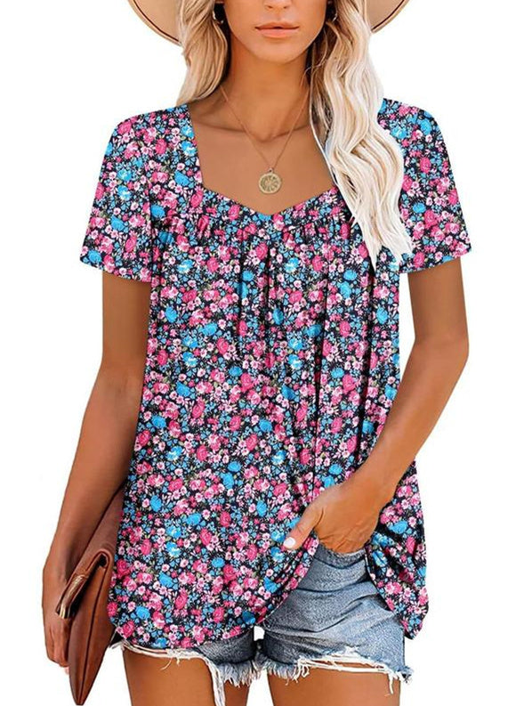 JANET | CHIC COZY PRINT TOP