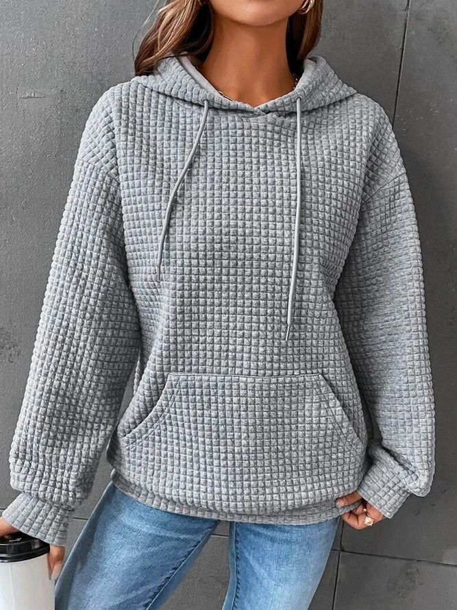 HEATHER | COZY RELAXED WINTER HOODIE WITH TUMMY COVERAGE