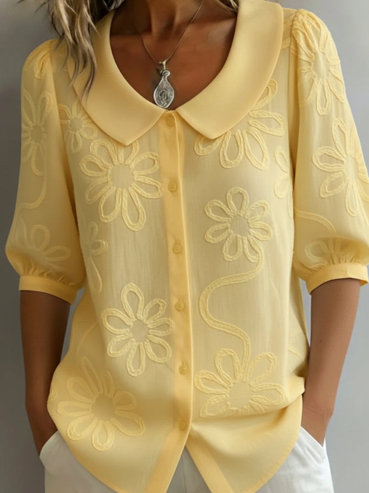 LORETTA | CHIC FLORAL LIGHTWEIGHT BLOUSE
