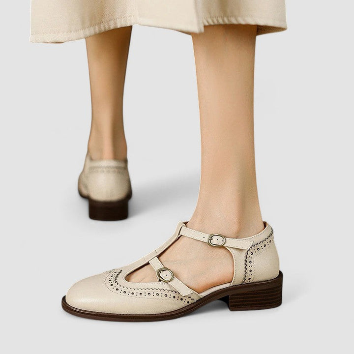 GIANNA | ELEGANT ORTHOPEDIC T-BAR MARY JANE SHOES