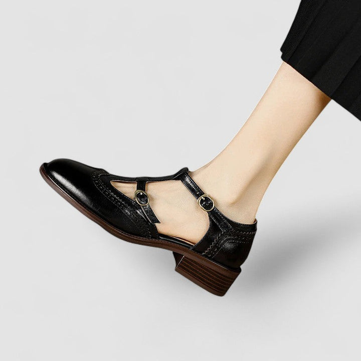 GIANNA | ELEGANT ORTHOPEDIC T-BAR MARY JANE SHOES