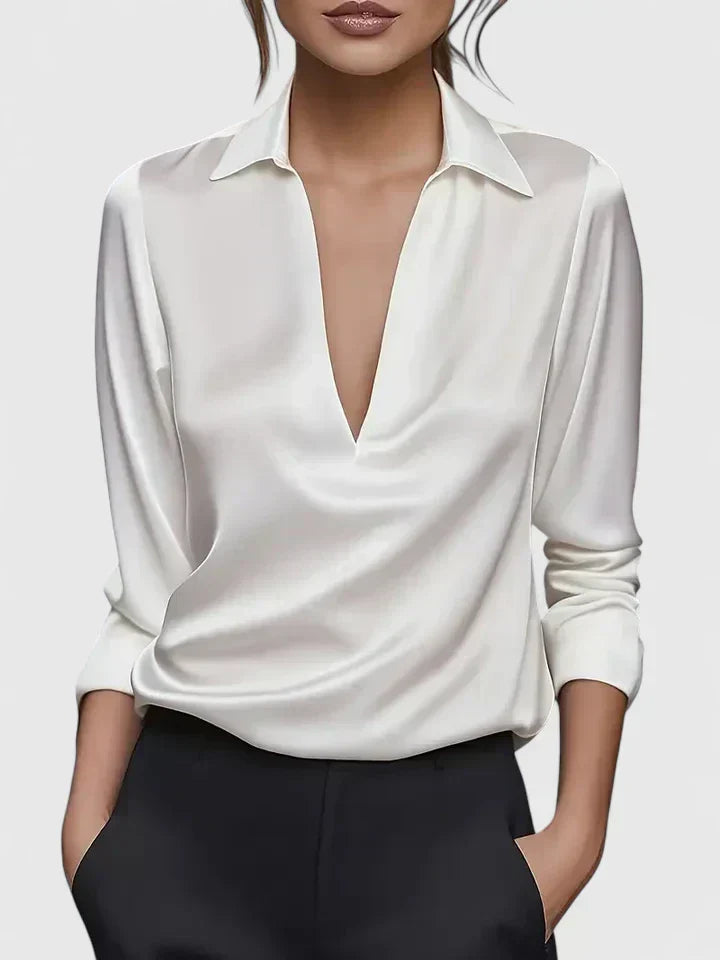 CALVINA | SOPHISTICATED BLOUSE