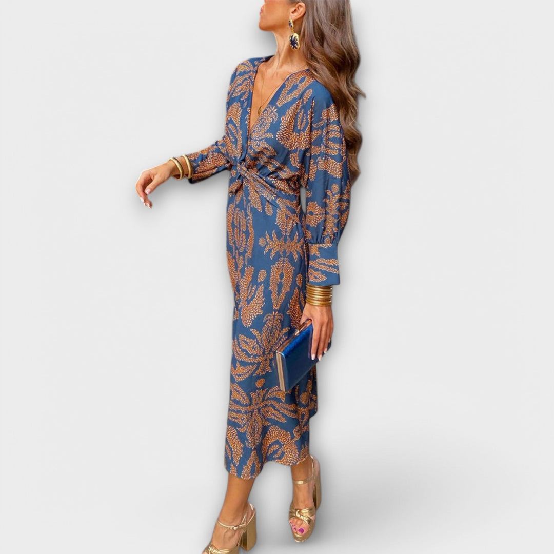 DEBORAH | ELEGANT LONG SLEEVE DRESS