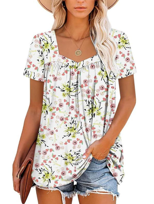 JANET | CHIC COZY PRINT TOP