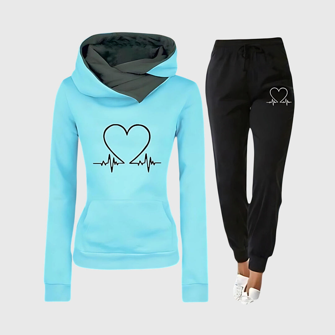 HEARTBEAT | CHIC COMFY TRACKSUIT SET