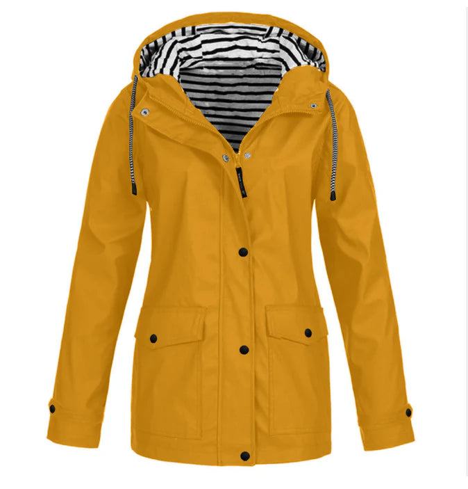 BROOKE | CLASSIC LONG RAIN JACKET FOR WOMEN