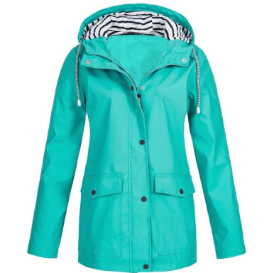 BROOKE | CLASSIC LONG RAIN JACKET FOR WOMEN