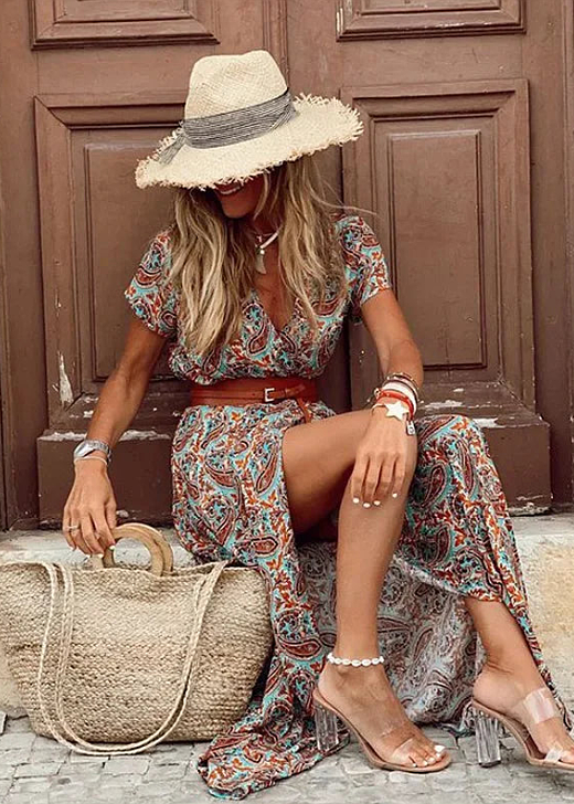 YSABELA | BOHO MAXI DRESS