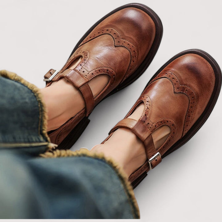 HYACINTH JANET | COZY ORTHOPEDIC MARY JANE SHOES