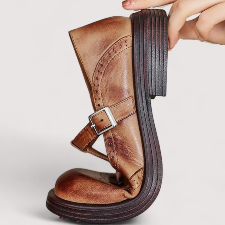 HYACINTH JANET | COZY ORTHOPEDIC MARY JANE SHOES