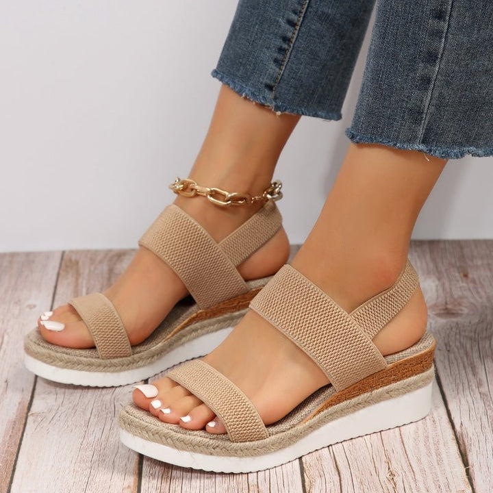 EMILY | COZY COMFORT ORTHOPEDIC PLATFORM SANDALS