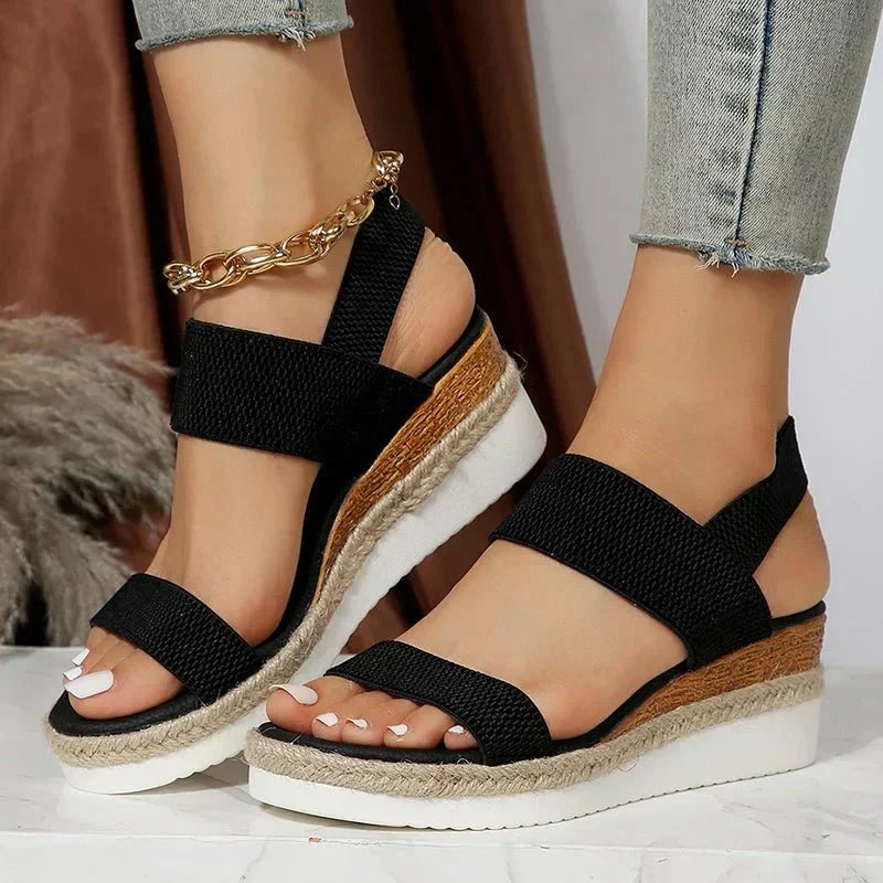 EMILY | COZY COMFORT ORTHOPEDIC PLATFORM SANDALS