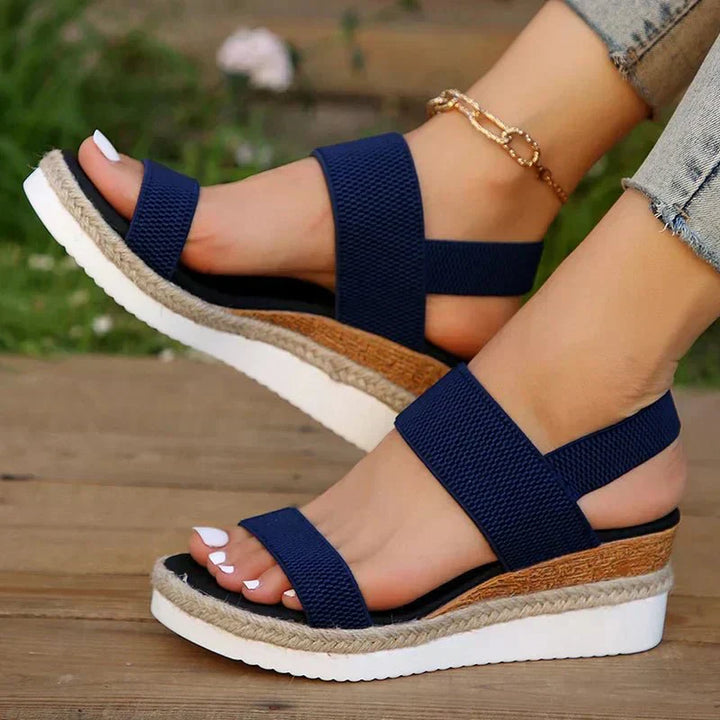 EMILY | COZY COMFORT ORTHOPEDIC PLATFORM SANDALS