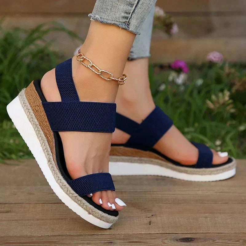 EMILY | COZY COMFORT ORTHOPEDIC PLATFORM SANDALS
